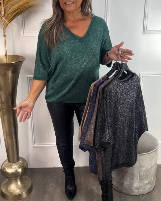 V-Neck Fashionable And Comfortable Jumper