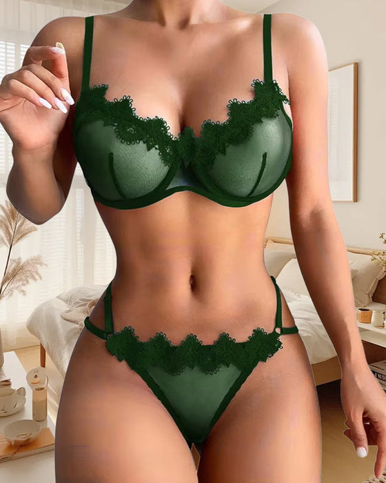 Thin Mesh Lace Pajamas