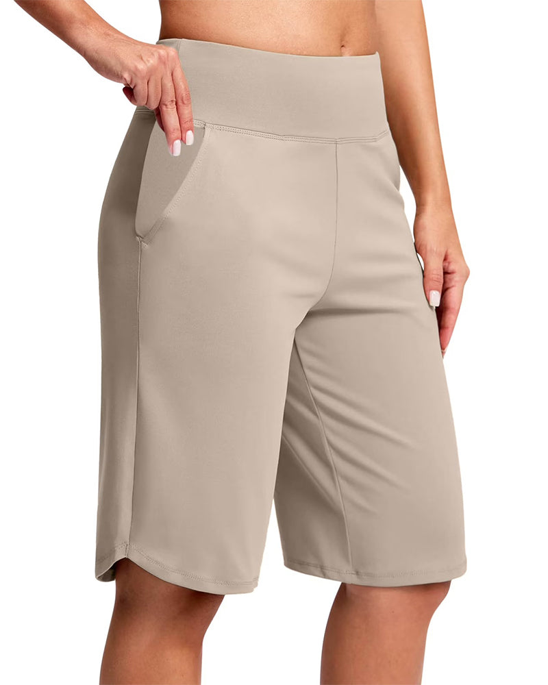 Low-Waist Solid Color Sports Casual Pant
