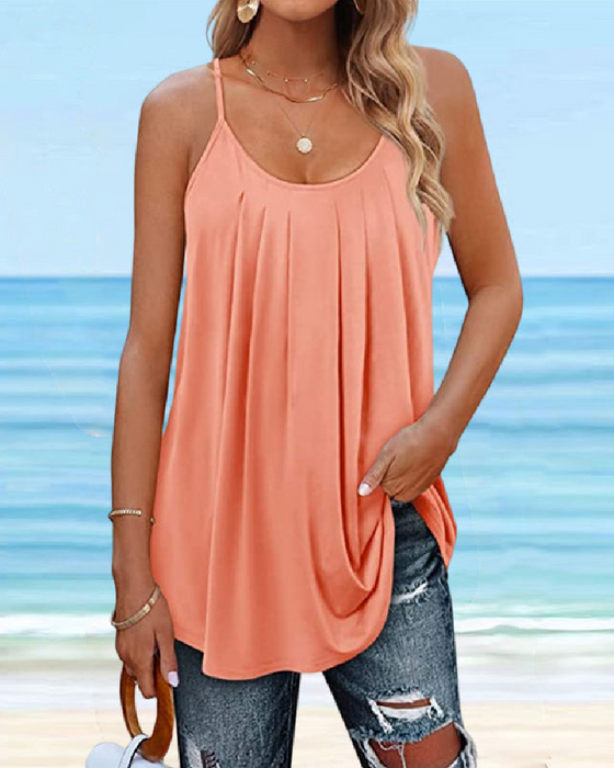 Women's Basic Round Neck Camisole