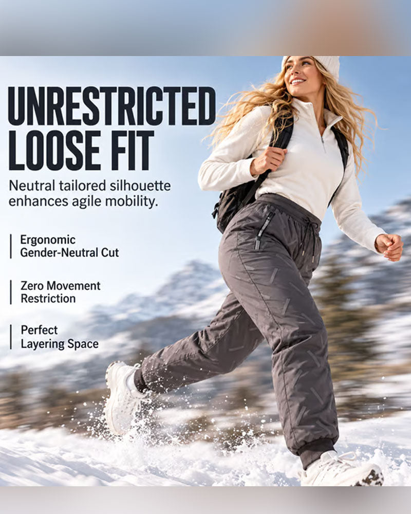 Fleece-Lined Outdoor Thermal Pants