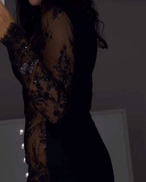 Patchwork Fashion Bodycon Dress