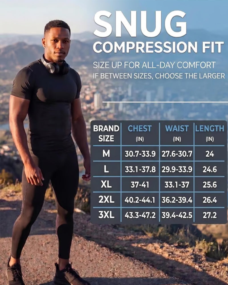 Men's Short-Sleeve Slimming T-Shirt
