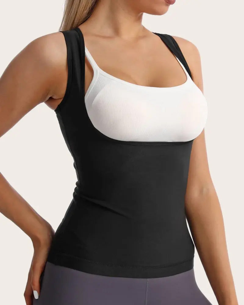 Women's Sweat Workout Gym Shaping Tank Top