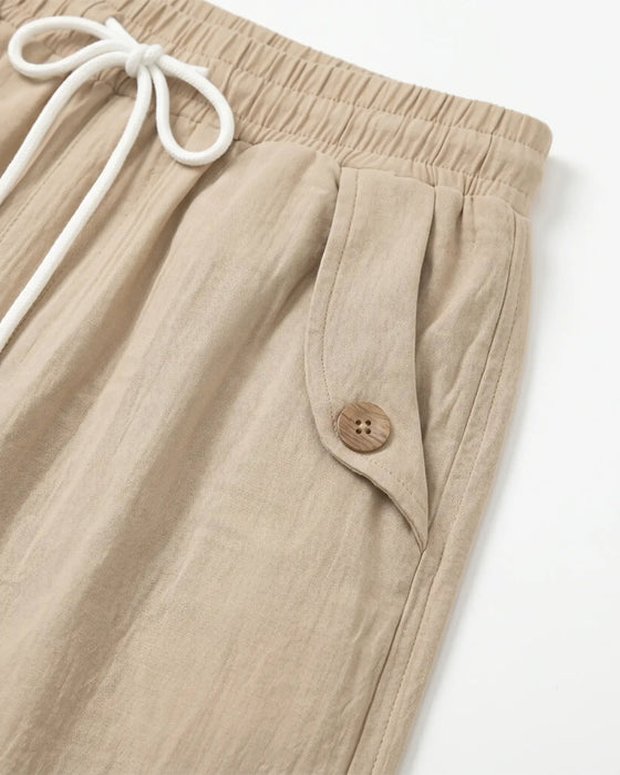 Drawstring Casual Short Pant