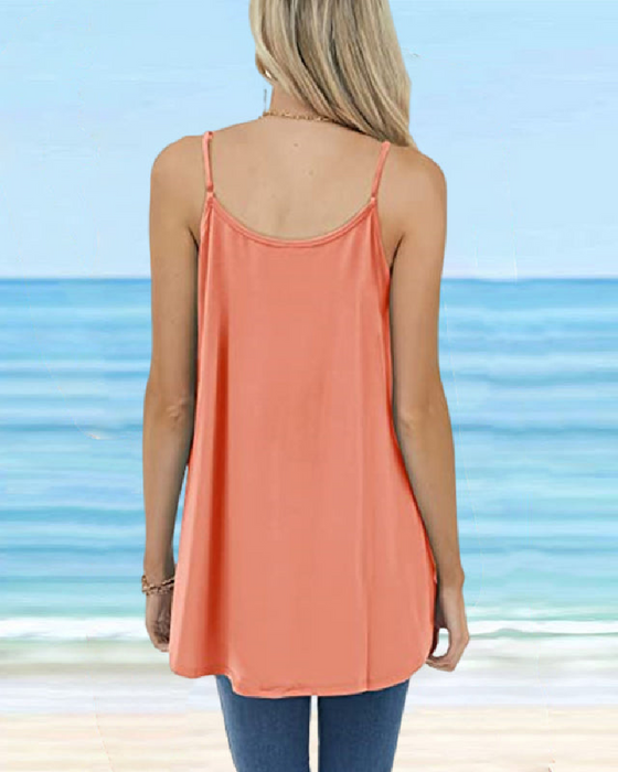 Women's Basic Round Neck Camisole