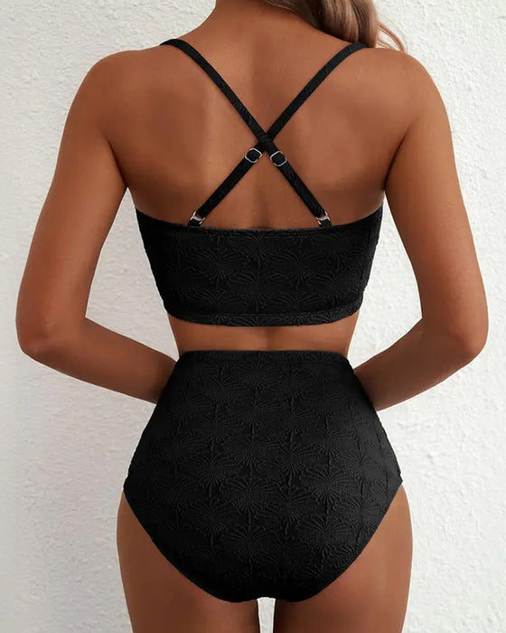 Special Fabric Strappy Bikini