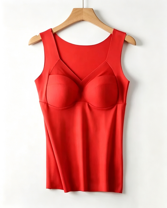 One-Piece Padded Warm Tank Top