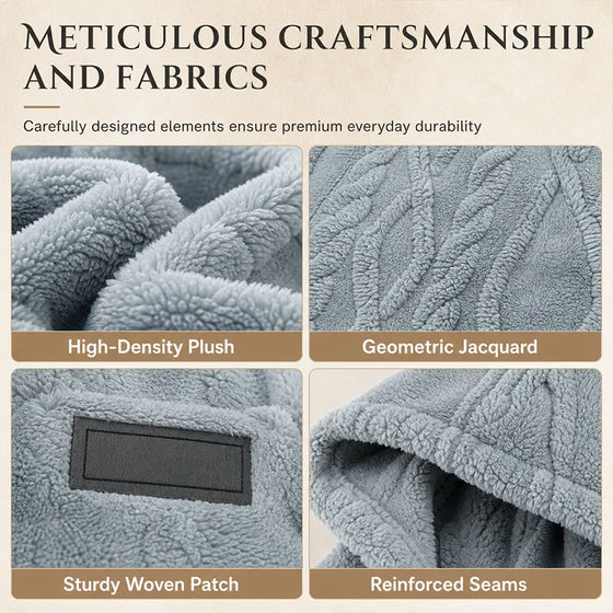 Men's Winter  Jacquard Pattern  Hoodie