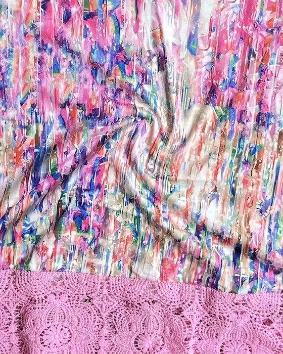 Colorful Printed Fashion Street Blouse