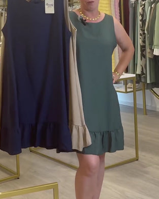 Sleeveless Fashionable A Hem Dress