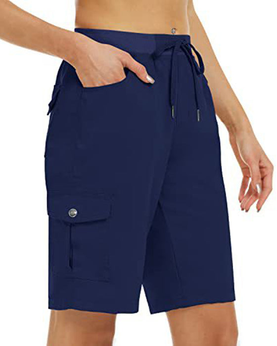 Women's Quick-Dry Cargo Shorts With Pockets