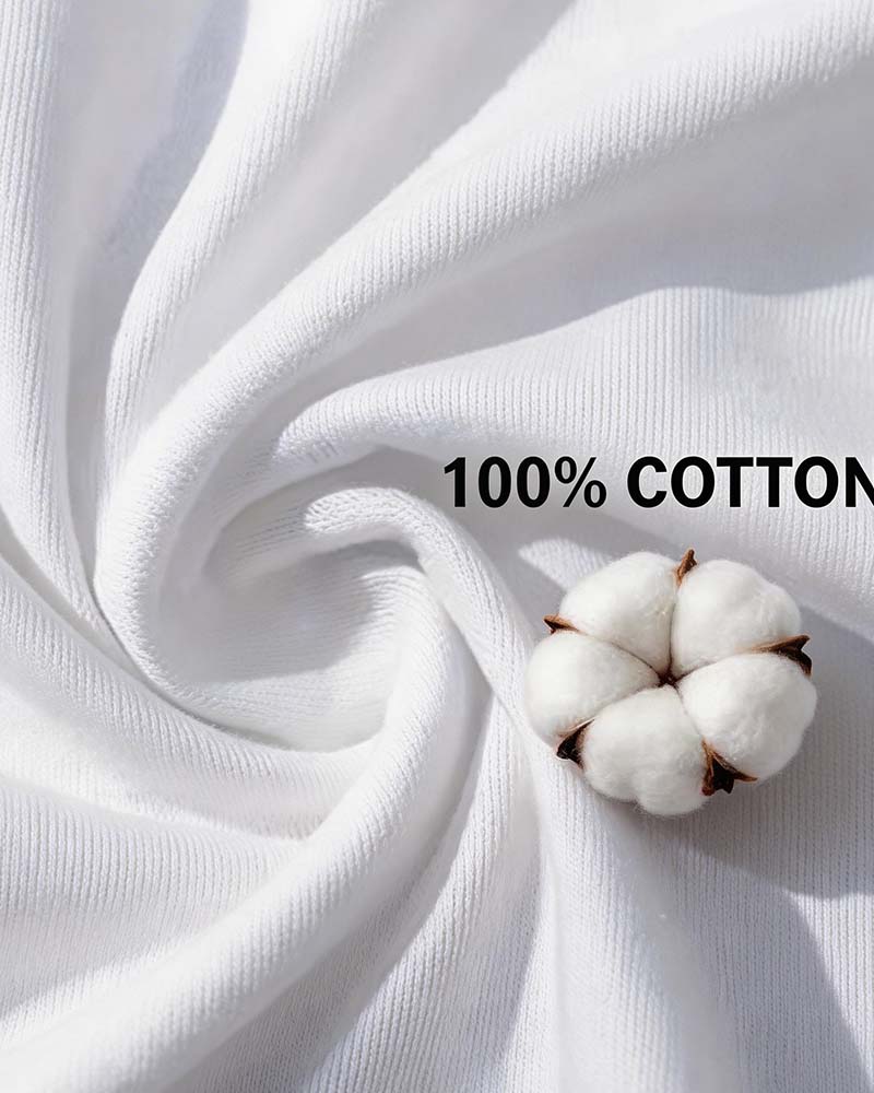 Owl Fun Solid Color Casual T-Shirt