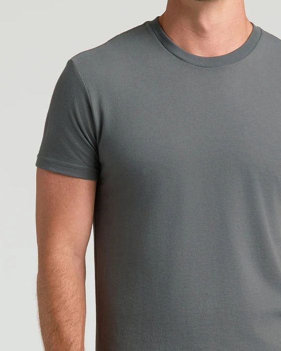 Men's Solid-Color Short-Sleeve Top
