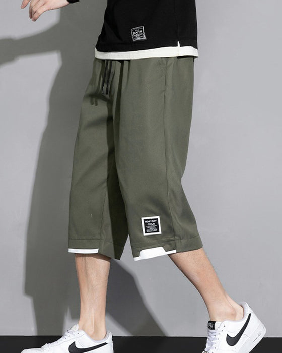 Sport Casual Cropped Pants