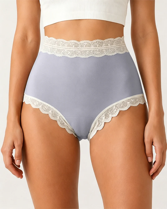 High Waist Tummy Control Seamless Lace Lingerie