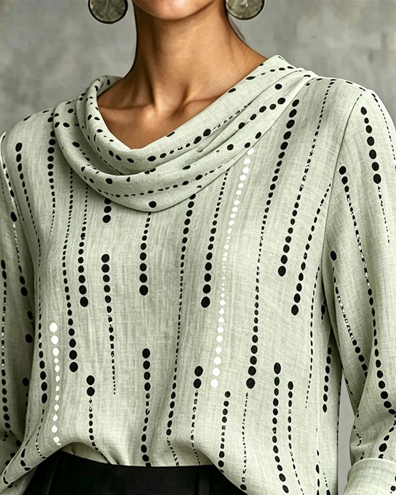Velvet Off-Shoulder Button Top