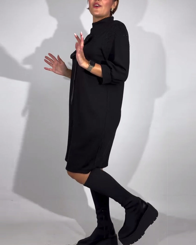 3D Floral Design Fashion Dress