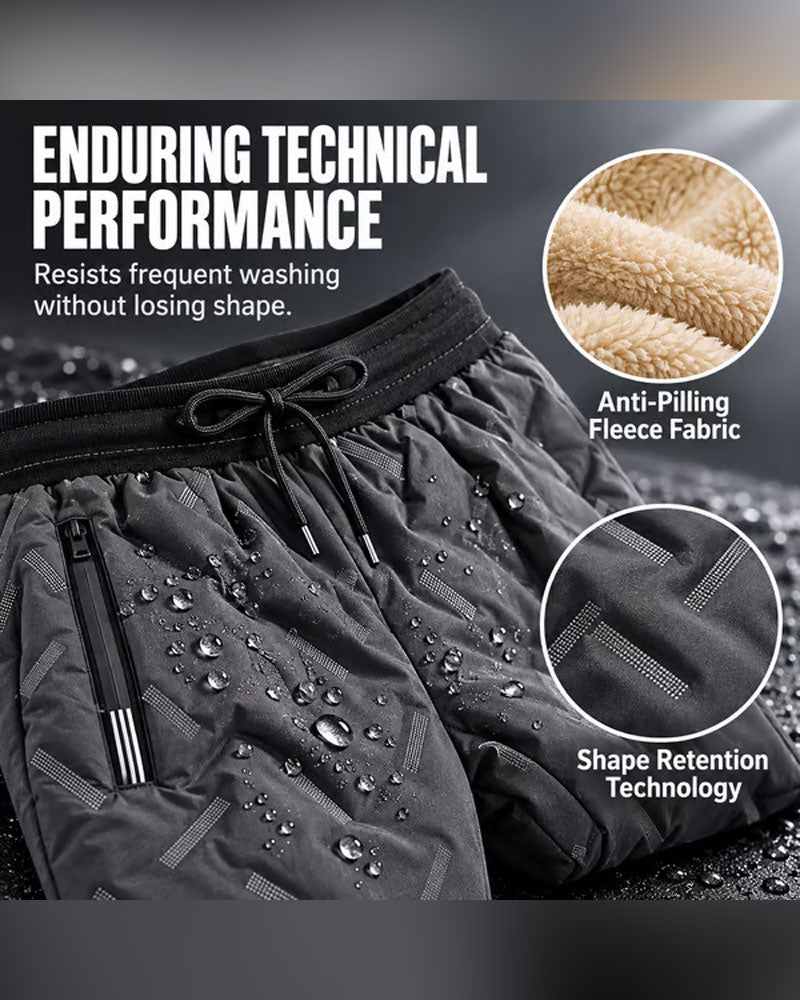 Fleece-Lined Outdoor Thermal Pants