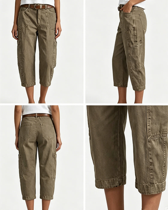 Vintage Design Casual Pants
