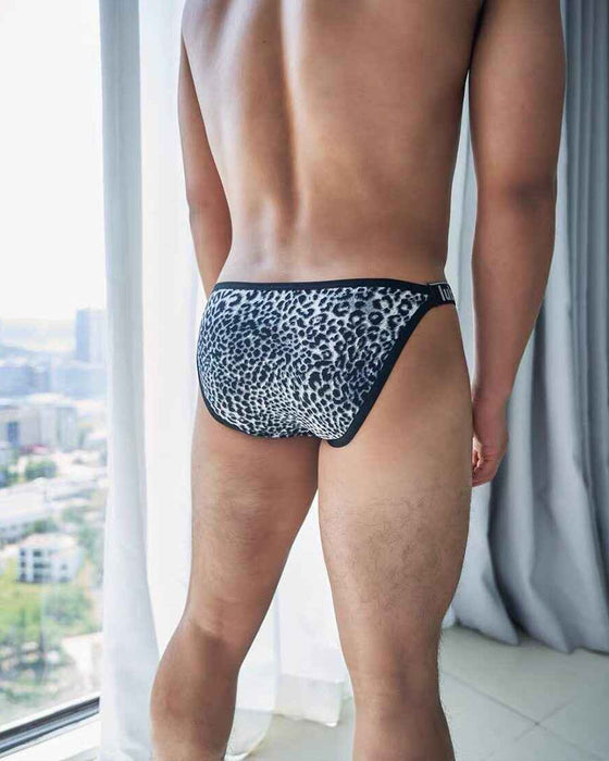 Men's Leopard-print Thong