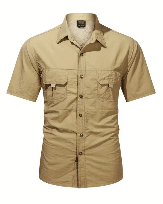 Casual Breathable Short Sleeve Shirt