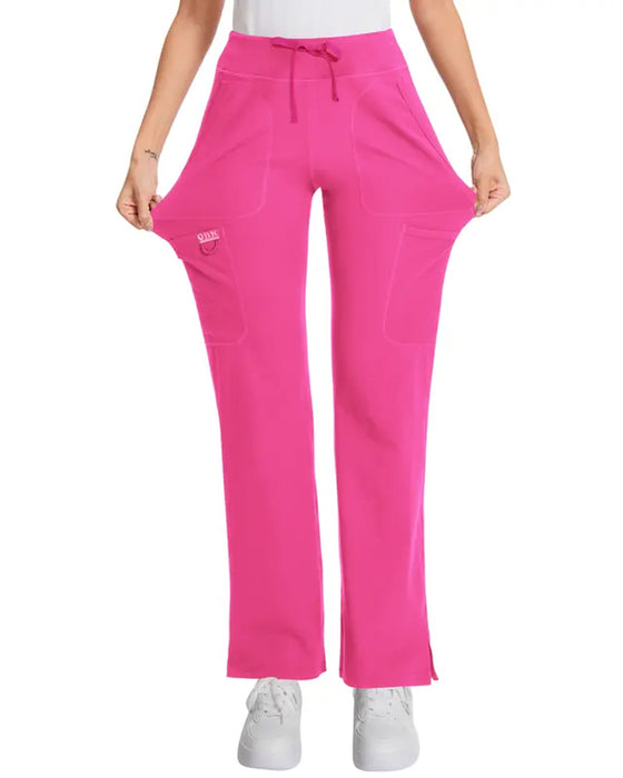 High Waist Drawstring Long Pants