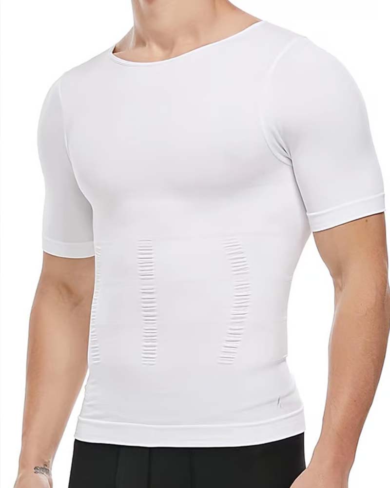 Men's Short-Sleeve Slimming T-Shirt