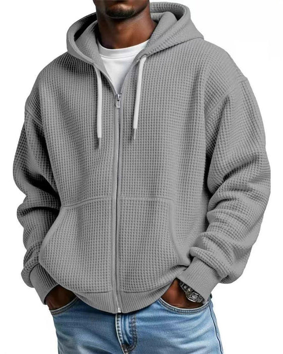 Fashion Long Sleeve Hooded Coat