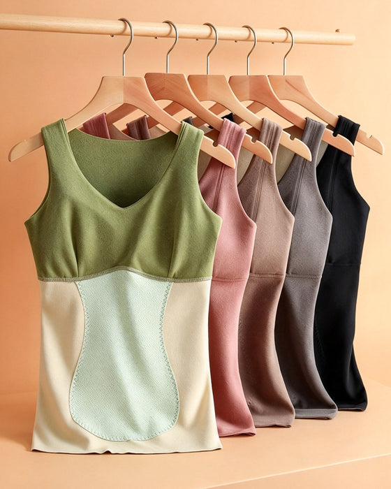 Solid Color Thermal Tank Top
