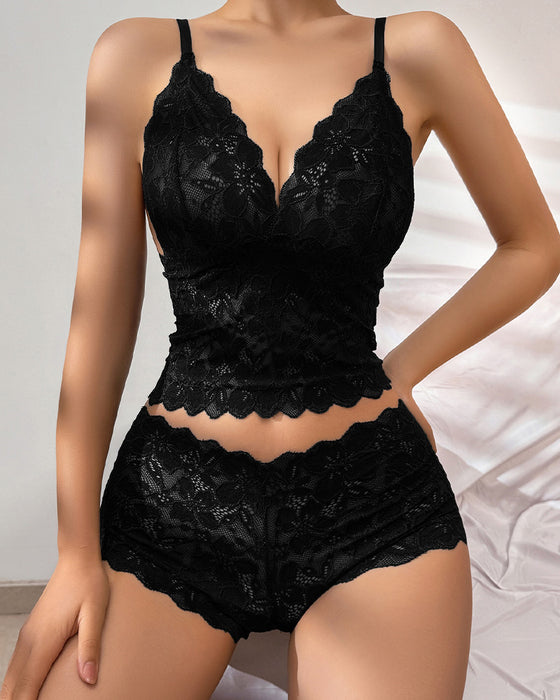 Sexy Lace Lingerie Set