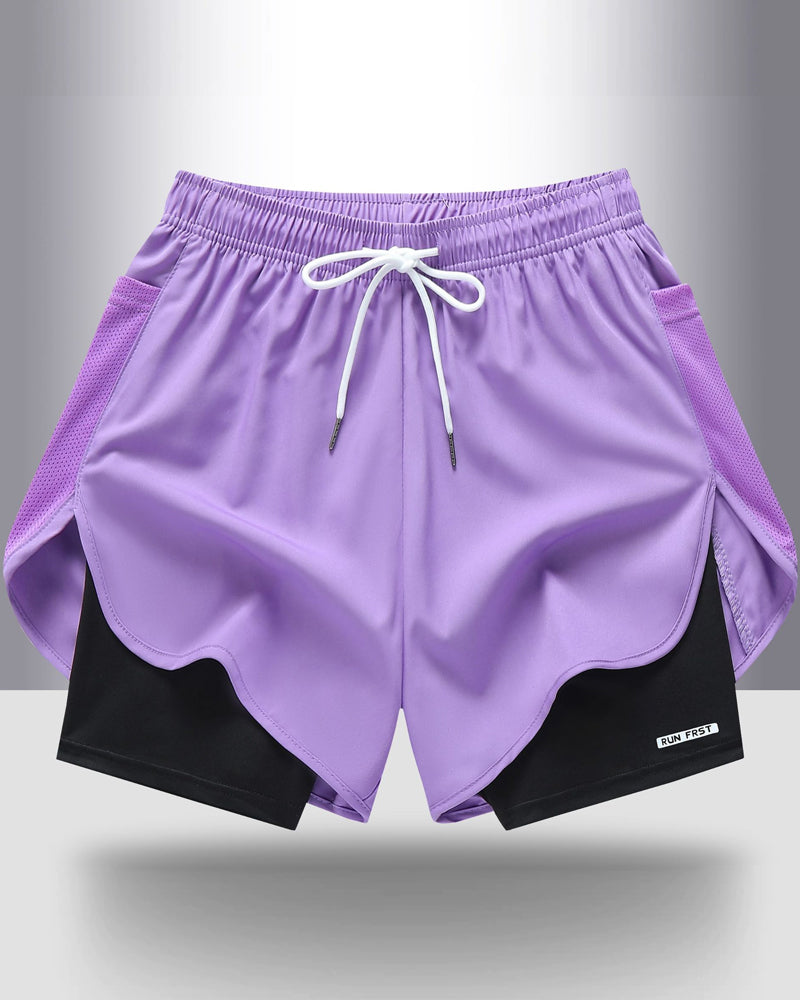 Breathable Quick-Dry Double-Layer Shorts