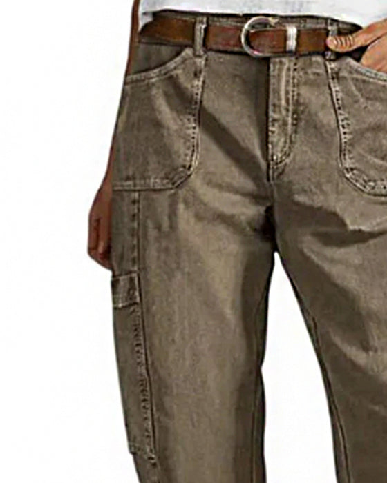 Vintage Design Casual Pants