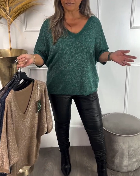 V-Neck Fashionable And Comfortable Jumper