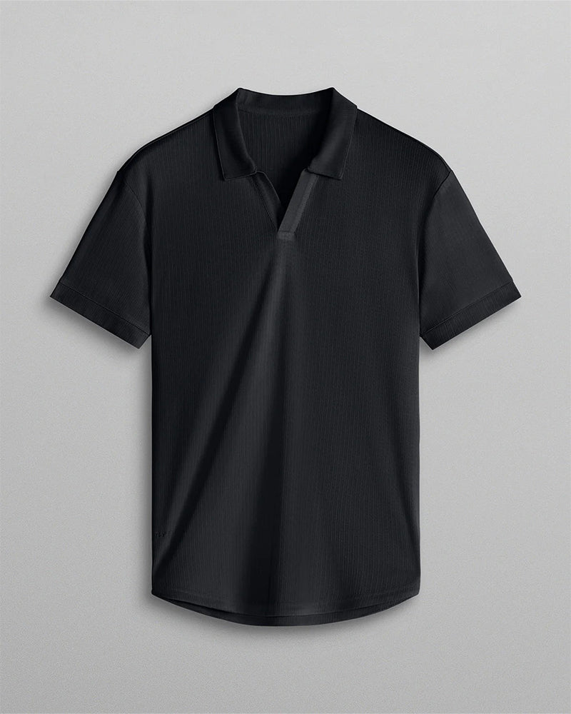 Polo Collar Short Sleeve Men's T-Shirt