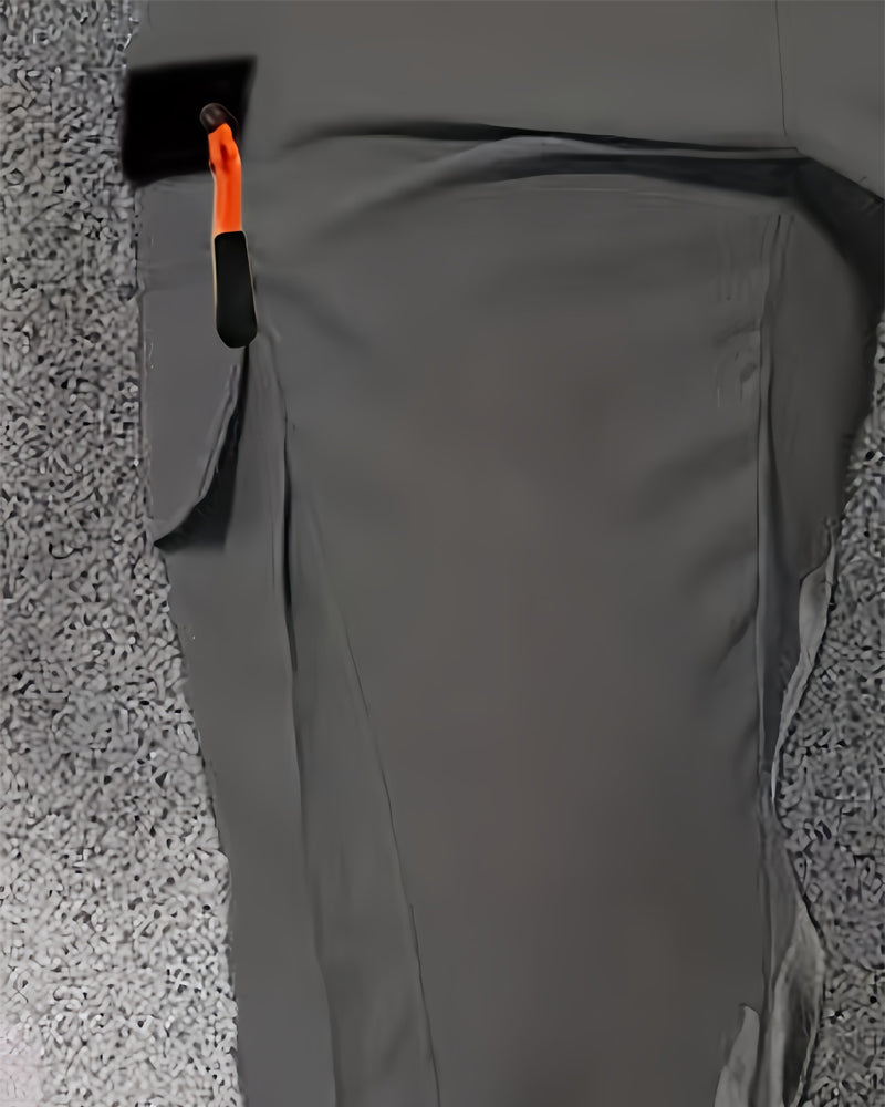 Sporty Multi-Pocket Cargo Pants