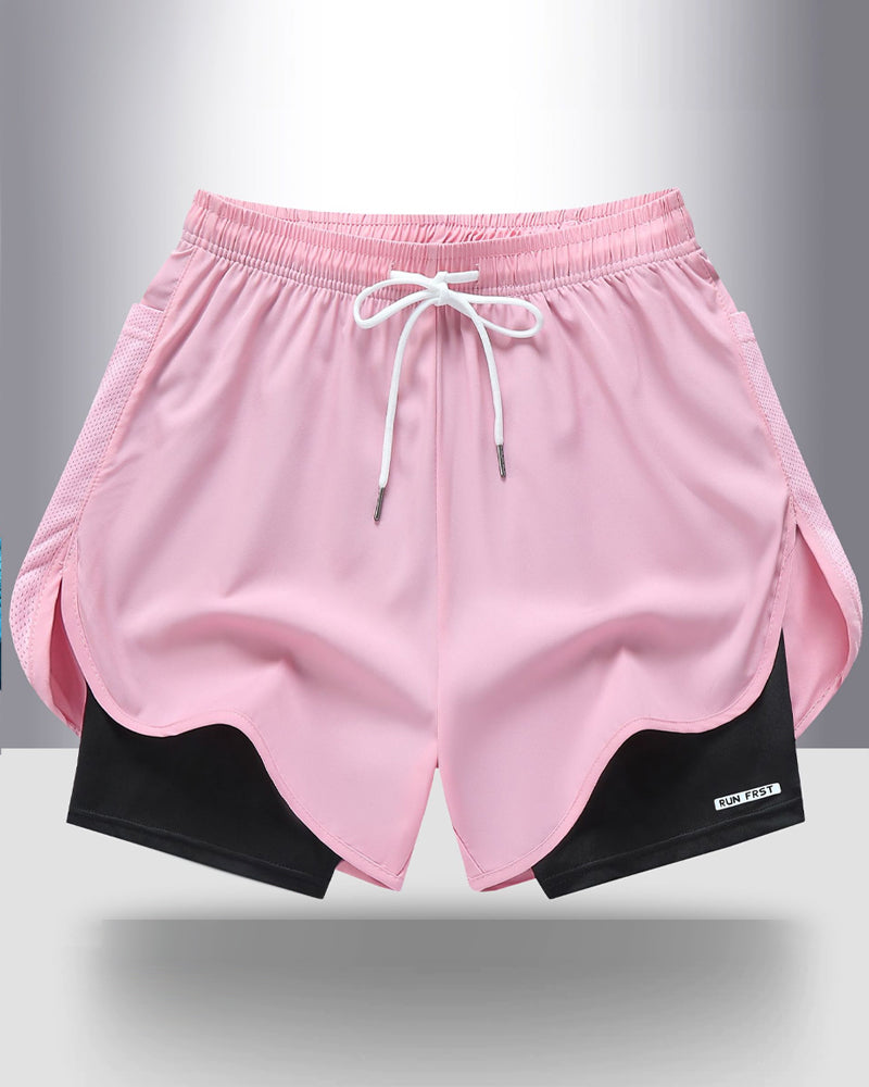 Breathable Quick-Dry Double-Layer Shorts