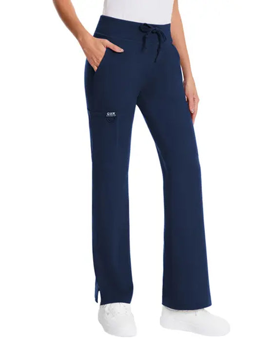 High Waist Drawstring Long Pants