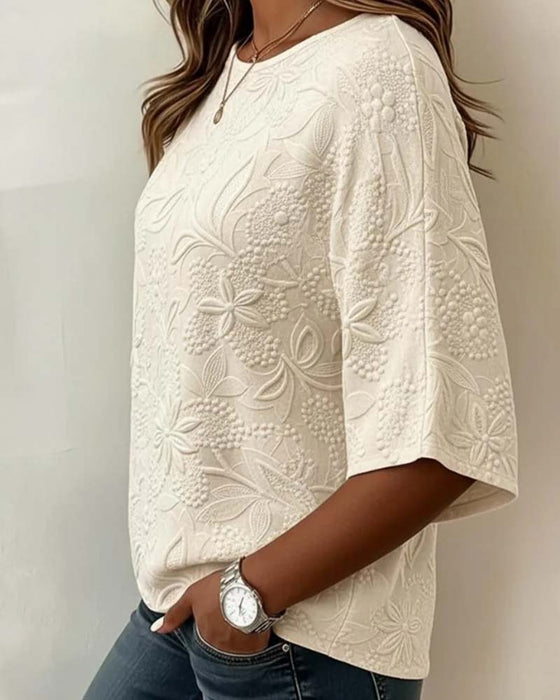 Women's Casual Floral Blouse