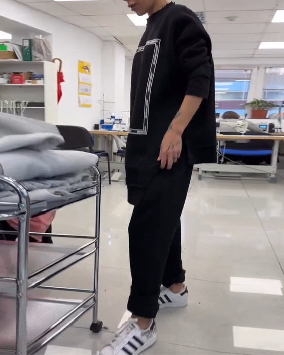 Casual Suit Fashionable Loose and Comfortable