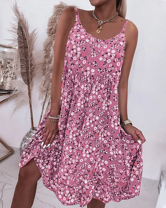 Floral Print Cami Dress