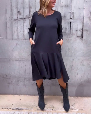 loose dress with pocket