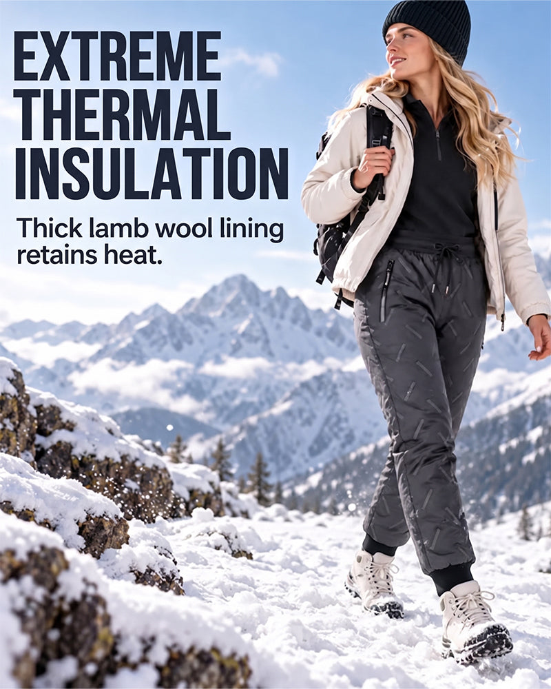Fleece-Lined Outdoor Thermal Pants
