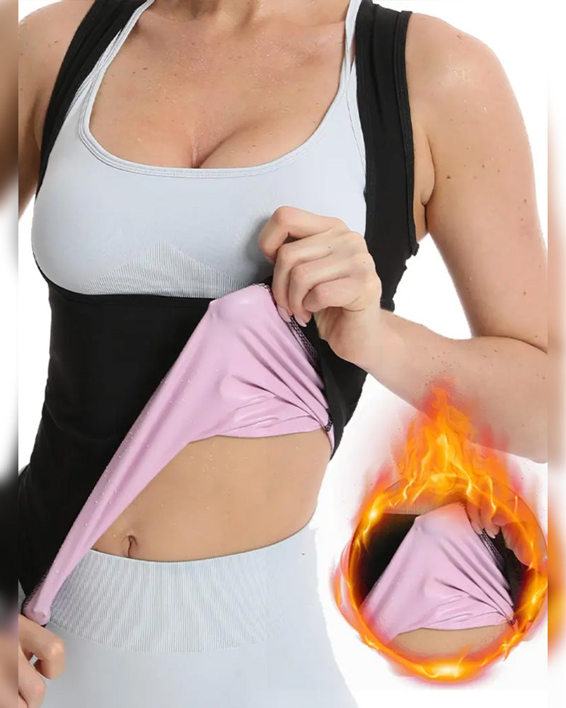 Women's Sweat Workout Gym Shaping Tank Top