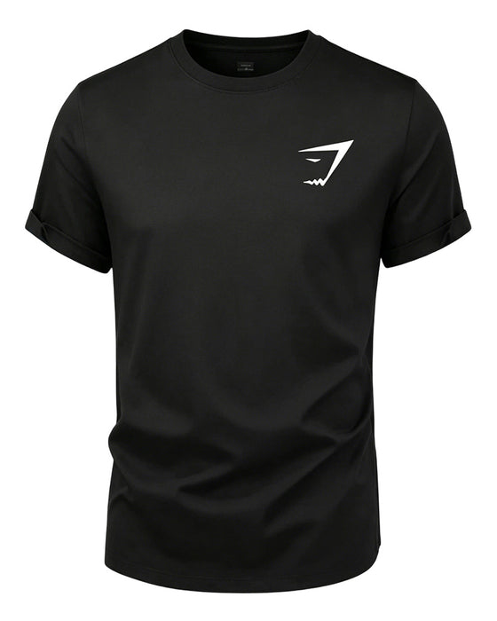 Crew Neck Short-Sleeved T-Shirt