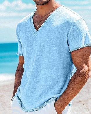 Men's Solid Short Sleeve T-Shirt