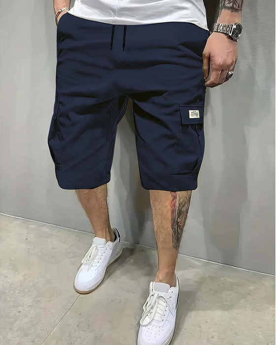Men's Mid Waist Drawstring Shorts