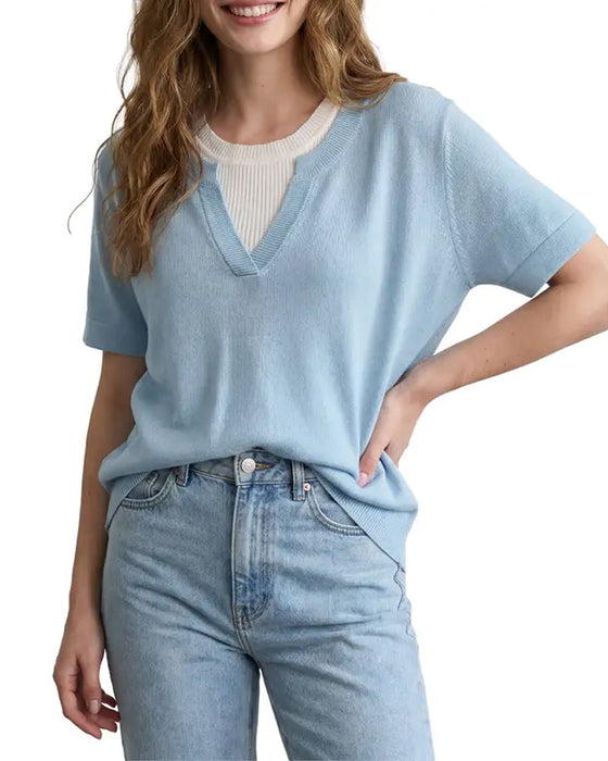 Casual Short Sleeve Pullover