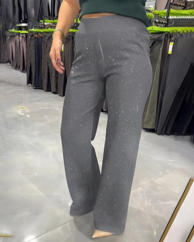 Fashionable And Casual Wide-Leg Pants