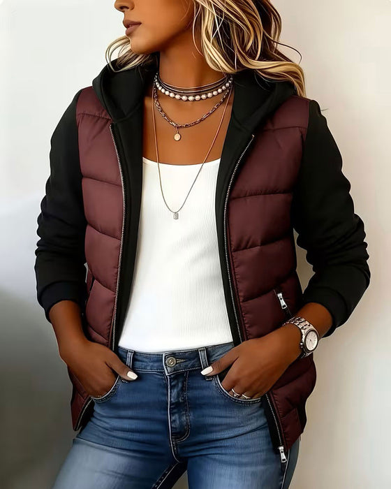 Hooded Fleece Warm Coat